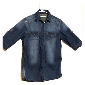 Renuar Women’s Denim Shirt Size Small